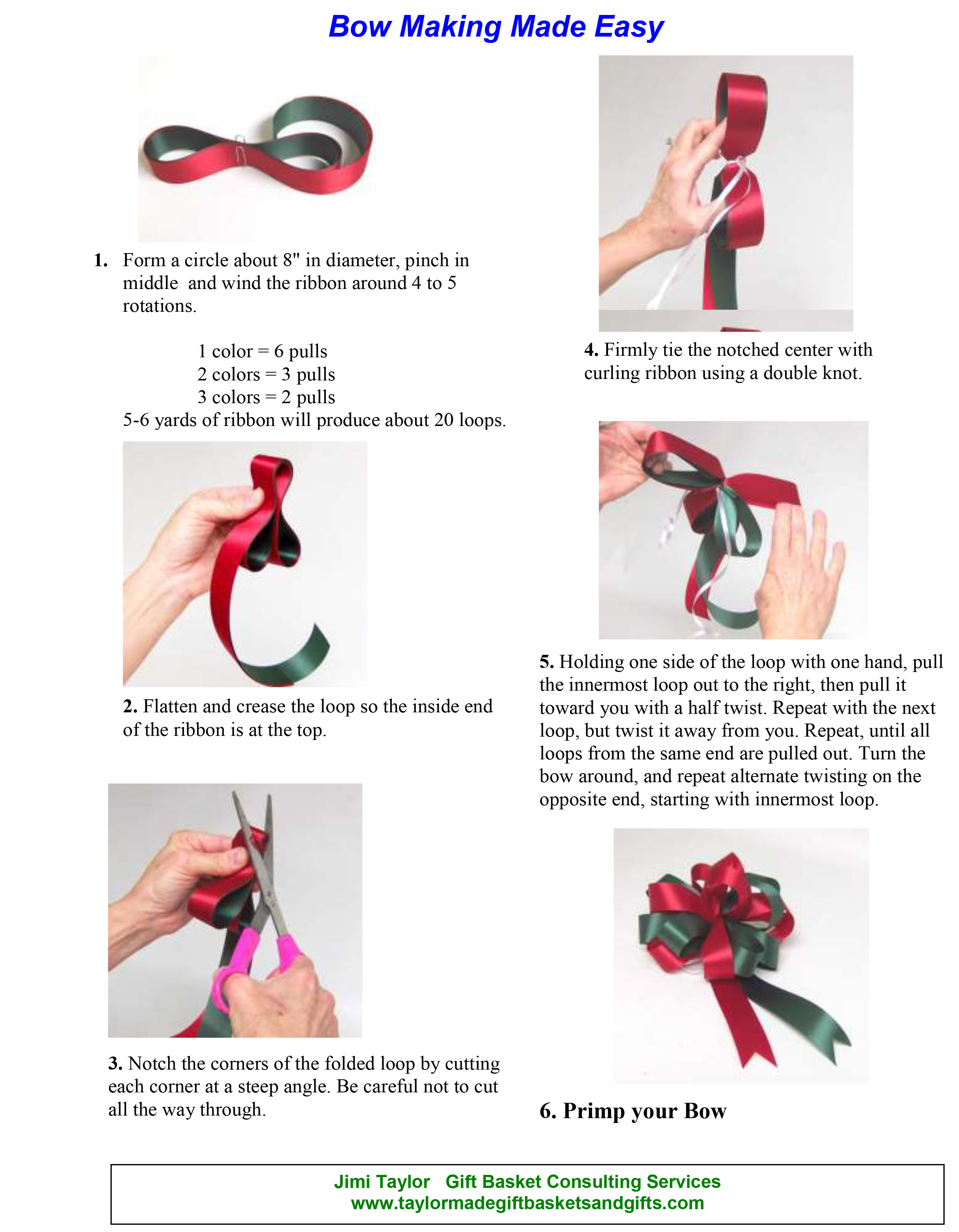 Bow Making Made Easy