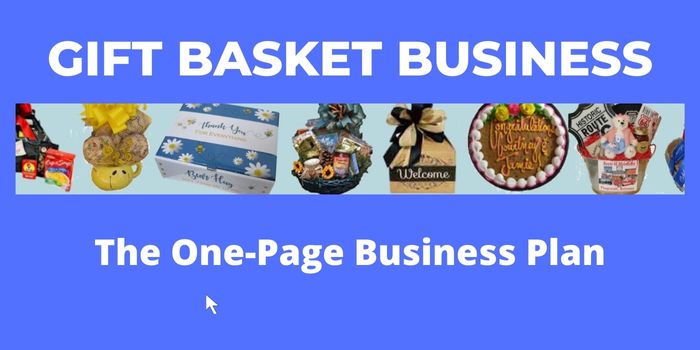 One page business Plan